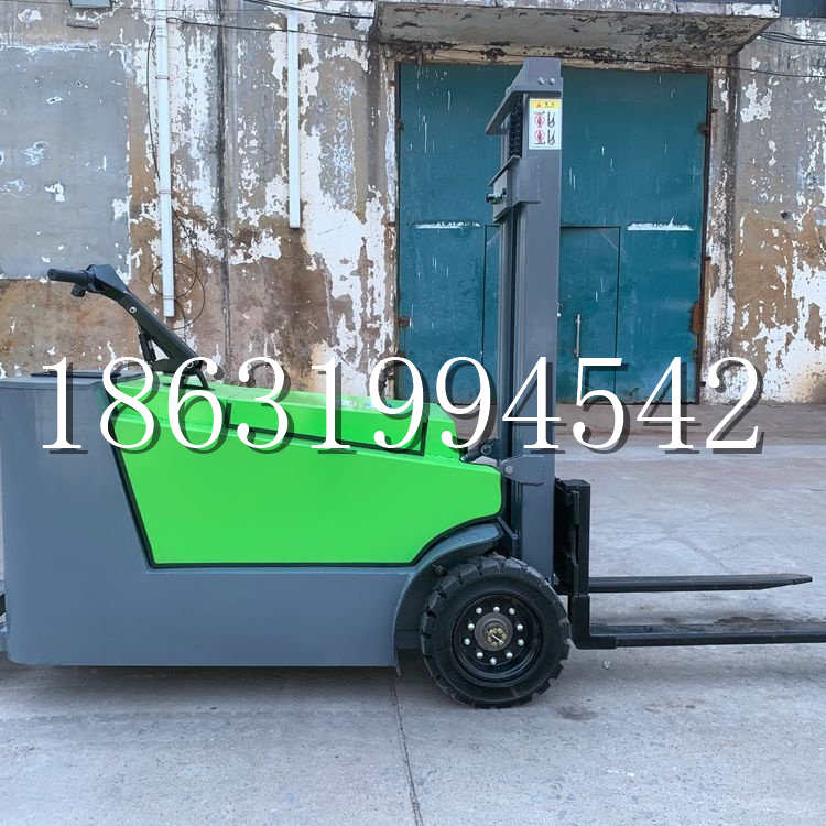洛阳市小型电动叉车1吨2吨步行站驾式电瓶堆高充电装卸车液压升降车铲车